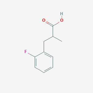 3-(2-Fluorophenyl)-2-methylpropanoic acid