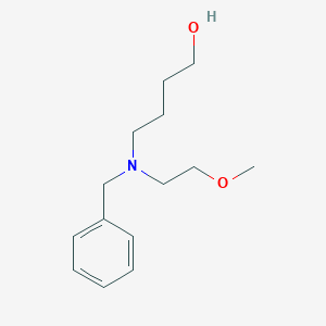 molecular formula C14H23NO2 B2983448 4-(Benzyl(2-methoxyethyl)amino)butan-1-ol CAS No. 1852694-86-0