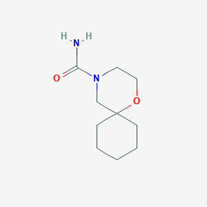 1-Oxa-4-azaspiro[5.5]undecane-4-carboxamide