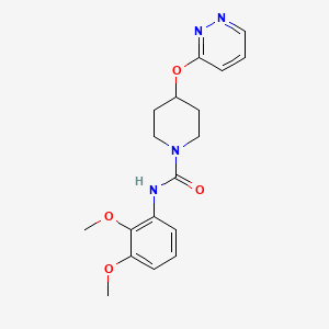 N-(2,3-dimethoxyphenyl)-4-(pyridazin-3-yloxy)piperidine-1-carboxamide