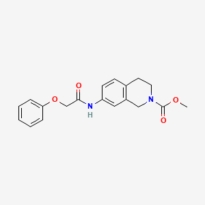 methyl 7-(2-phenoxyacetamido)-3,4-dihydroisoquinoline-2(1H)-carboxylate