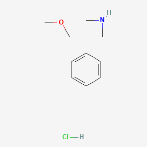 3-(Methoxymethyl)-3-phenylazetidine hydrochloride