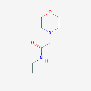 molecular formula C8H16N2O2 B2983722 N-乙基-2-吗啉基乙酰胺 CAS No. 101724-55-4