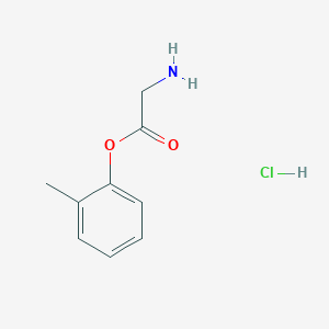 molecular formula C9H12ClNO2 B2983753 2-Methylphenyl 2-aminoacetate hydrochloride CAS No. 1353501-28-6