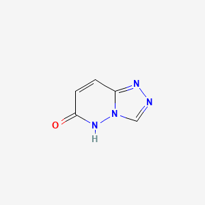 molecular formula C5H4N4O B2983757 [1,2,4]Triazolo[4,3-b]pyridazin-6-ol CAS No. 65148-48-3