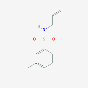 3,4-dimethyl-N-prop-2-enylbenzenesulfonamide