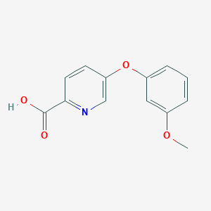 5-(3-Methoxyphenoxy)pyridine-2-carboxylic acid
