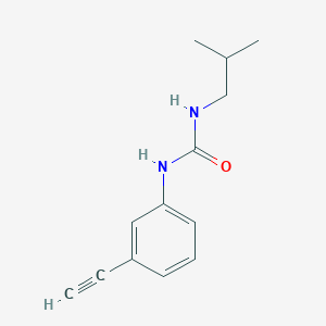 1-(3-Ethynylphenyl)-3-(2-methylpropyl)urea