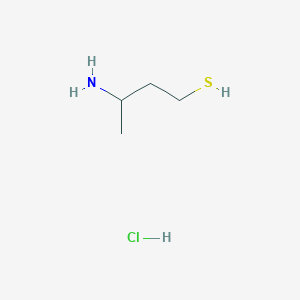3-Aminobutane-1-thiol;hydrochloride