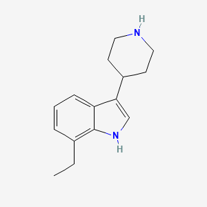 7-ethyl-3-(piperidin-4-yl)-1H-indole