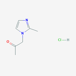 1-(2-Methyl-1H-imidazol-1-YL)acetone hydrochloride