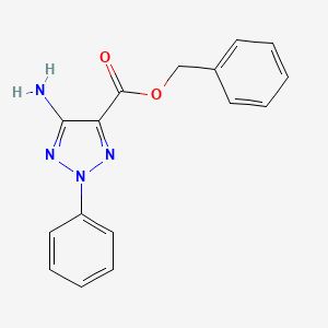 benzyl 5-amino-2-phenyl-2H-1,2,3-triazole-4-carboxylate