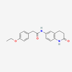 2-(4-ethoxyphenyl)-N-(2-oxo-1,2,3,4-tetrahydroquinolin-6-yl)acetamide