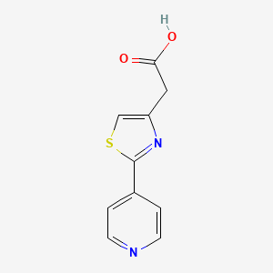 (2-Pyridin-4-yl-thiazol-4-yl)-acetic acid