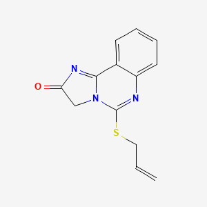 5-(allylsulfanyl)imidazo[1,2-c]quinazolin-2(3H)-one
