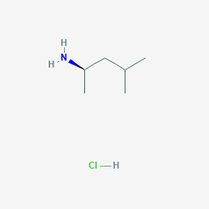 (2R)-4-methylpentan-2-amine hydrochloride