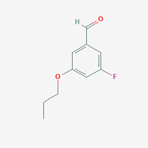 3-Fluoro-5-propoxybenzaldehyde