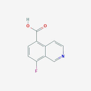 8-Fluoroisoquinoline-5-carboxylic acid