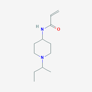 N-(1-Butan-2-ylpiperidin-4-yl)prop-2-enamide
