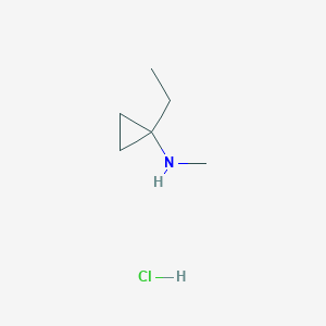 1-Ethyl-N-methylcyclopropan-1-amine;hydrochloride