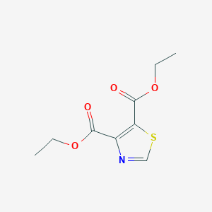 molecular formula C9H11NO4S B2984170 4,5-噻唑二甲酸二乙酯 CAS No. 18940-72-2