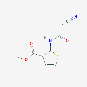 Methyl 2-[(cyanoacetyl)amino]thiophene-3-carboxylate