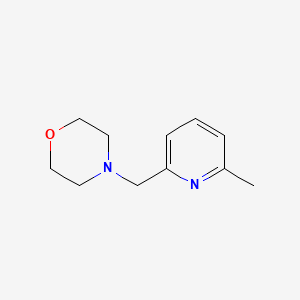 molecular formula C11H16N2O B2984227 4-((6-Methylpyridin-2-yl)methyl)morpholine CAS No. 1865144-22-4
