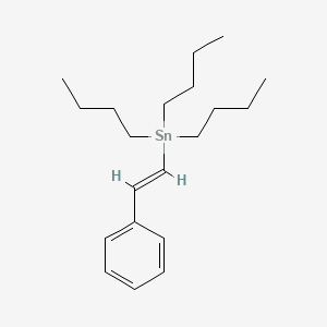 molecular formula C20H34Sn B2984308 Tributyl(phenylethenyl)tin CAS No. 19752-27-3; 79159-76-5