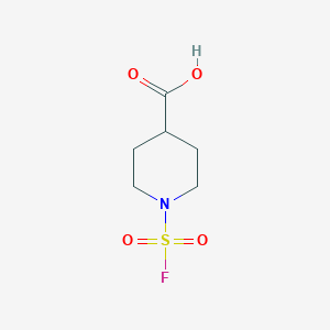 1-(fluorosulfonyl)-4-Piperidinecarboxylic acid