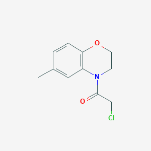 4-(Chloroacetyl)-6-methyl-3,4-dihydro-2H-1,4-benzoxazine
