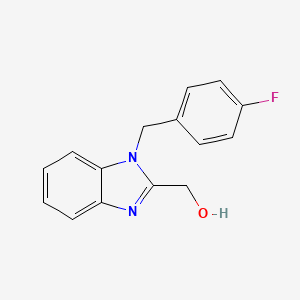 [1-(4-fluorobenzyl)-1H-benzimidazol-2-yl]methanol