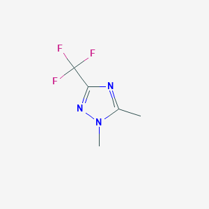 1,5-dimethyl-3-(trifluoromethyl)-1H-1,2,4-triazole