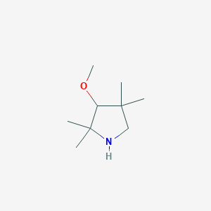 3-Methoxy-2,2,4,4-tetramethylpyrrolidine