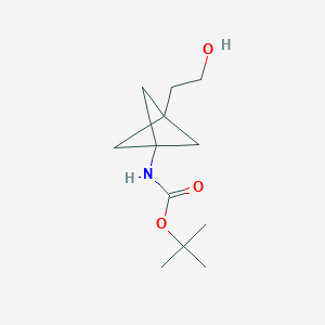 Tert-Butyl (3-(2-Hydroxyethyl)Bicyclo[1.1.1]Pentan-1-Yl)Carbamate