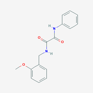 N-(2-methoxybenzyl)-N'-phenylethanediamide