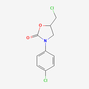 5-(Chloromethyl)-3-(4-chlorophenyl)-1,3-oxazolidin-2-one