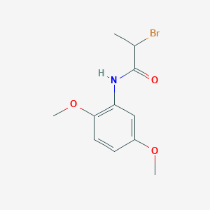 2-bromo-N-(2,5-dimethoxyphenyl)propanamide