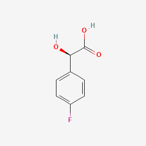molecular formula C8H7FO3 B2984557 (2R)-2-(4-fluorophenyl)-2-hydroxyacetic acid CAS No. 32222-45-0; 395-33-5