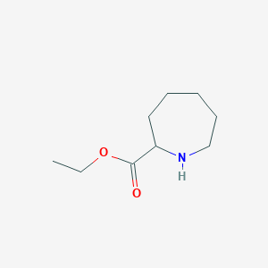 molecular formula C9H17NO2 B2984722 Ethyl azepane-2-carboxylate CAS No. 2886-92-2
