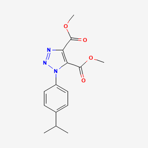 dimethyl 1-(4-isopropylphenyl)-1H-1,2,3-triazole-4,5-dicarboxylate