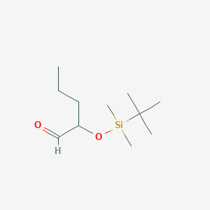 2-[Tert-butyl(dimethyl)silyl]oxypentanal