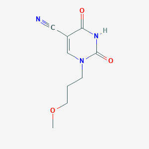 1-(3-Methoxypropyl)-2,4-dioxo-1,2,3,4-tetrahydro-5-pyrimidinecarbonitrile