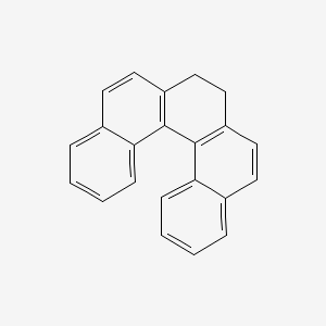 molecular formula C22H16 B2984999 3,4-Dihydro-dibenzo(C,G)phenanthrene CAS No. 7427-84-1