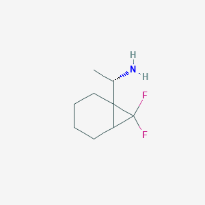 (1S)-1-(7,7-Difluoro-1-bicyclo[4.1.0]heptanyl)ethanamine