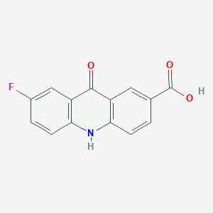 7-Fluoro-9-oxo-9,10-dihydroacridine-2-carboxylic acid