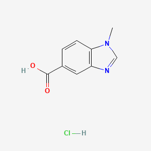 1-Methylbenzimidazole-5-carboxylic acid hydrochloride