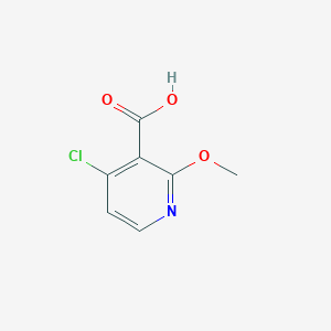 molecular formula C7H6ClNO3 B2985445 4-Chloro-2-methoxynicotinic acid CAS No. 605661-81-2