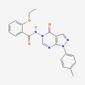 2-ethoxy-N-(4-oxo-1-(p-tolyl)-1H-pyrazolo[3,4-d]pyrimidin-5(4H)-yl)benzamide