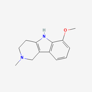 molecular formula C13H16N2O B2985510 6-methoxy-2-methyl-2,3,4,5-tetrahydro-1H-pyrido[4,3-b]indole CAS No. 1253640-41-3