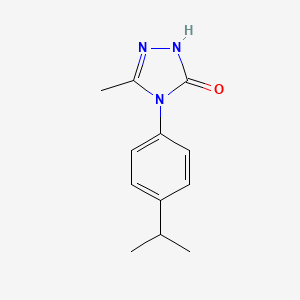 4-(4-isopropylphenyl)-5-methyl-2,4-dihydro-3H-1,2,4-triazol-3-one